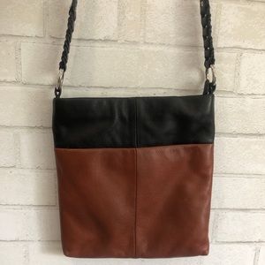Brighton Brown and Black Crossbody